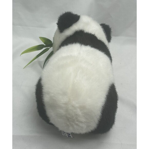 RARE A&A Plush Inc Compton CA Panda Bear Bamboo Plush Stuffed Animal Toy 10" - Picture 5 of 13